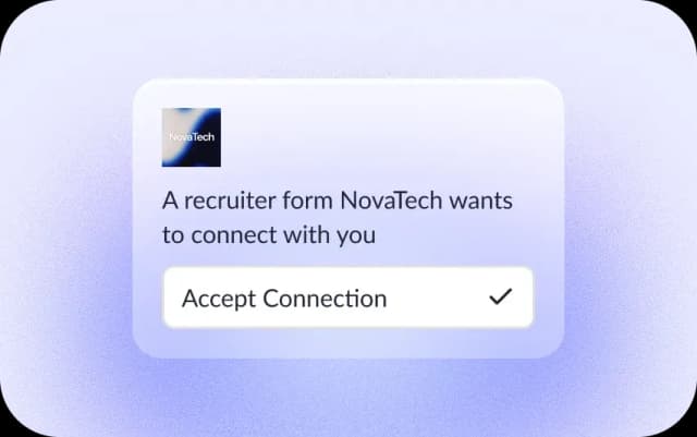 Get connected with hiring managers